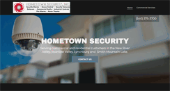 Desktop Screenshot of hometownsecurity.info